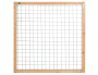 Gaaspaneel in douglas kader - 180x180 cm - Maas 10x10 cm