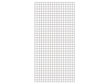 Gaaspaneel verzinkt - 90x180 cm - Maas 5x5 cm