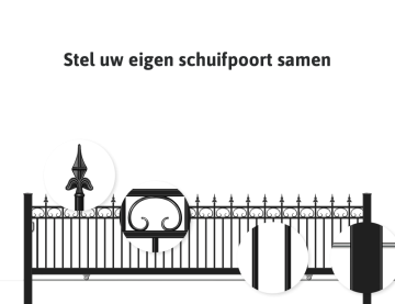 Schuifpoort op maat
