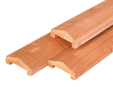 Afdekregel - Red Class Wood